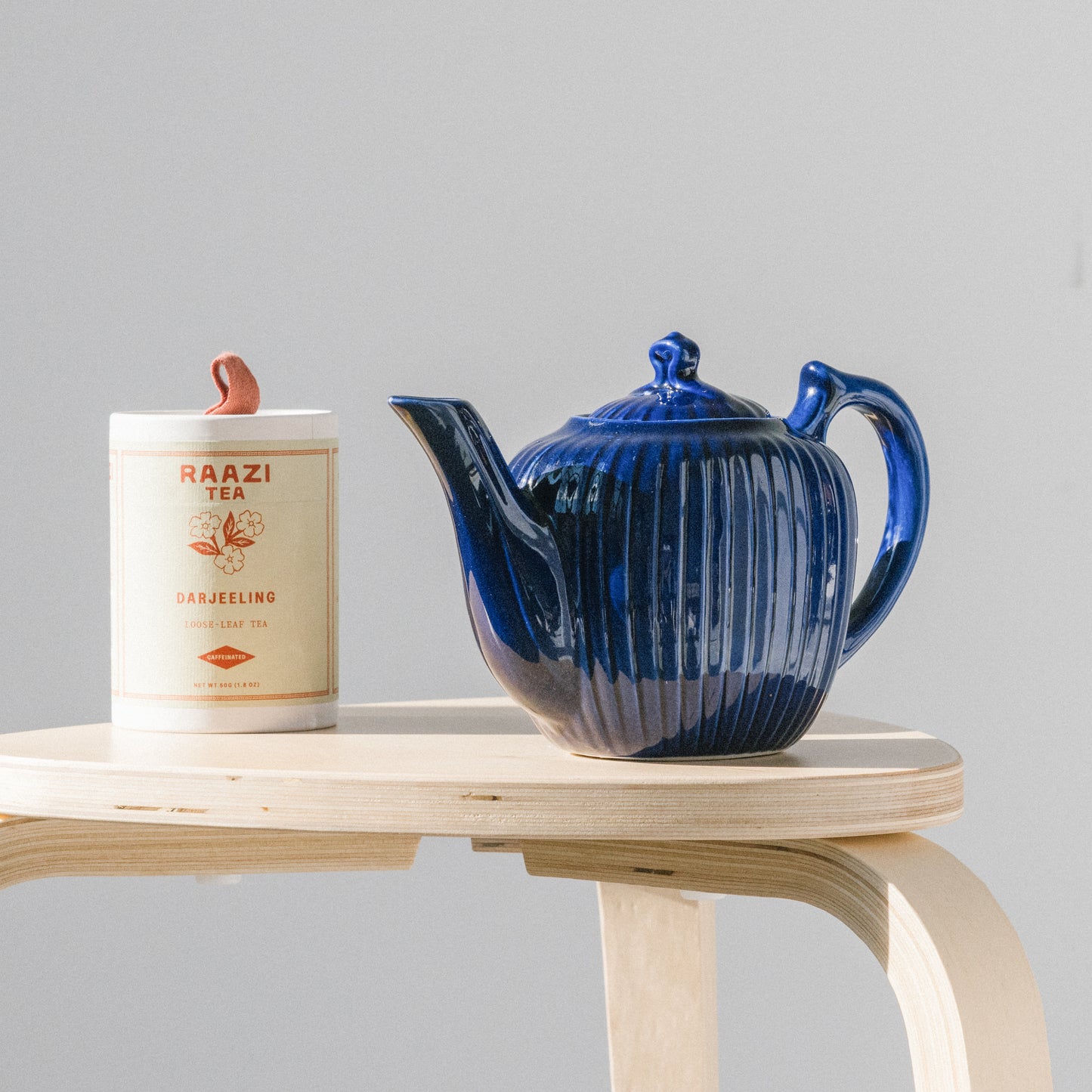 Cobalt Blue Teapot