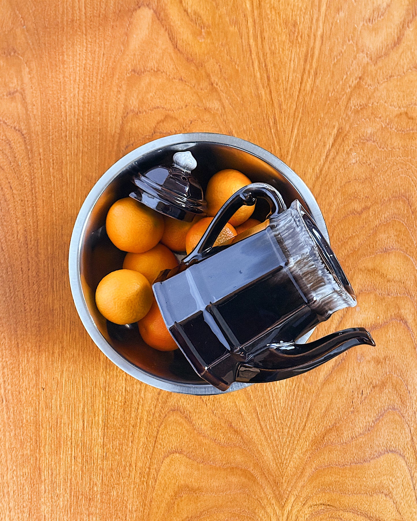 Brown Ceramic Teapot