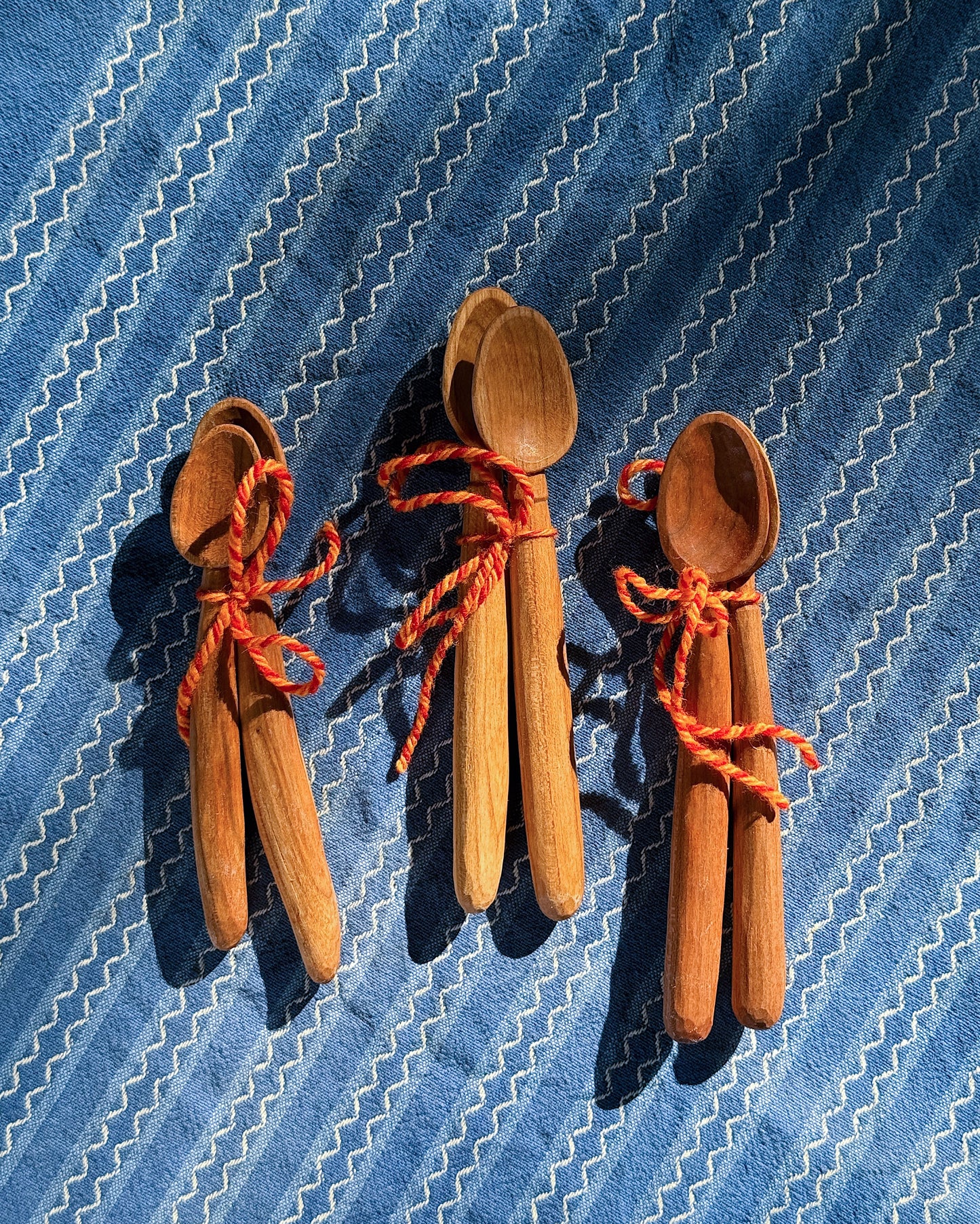Hand-Carved Teaspoons