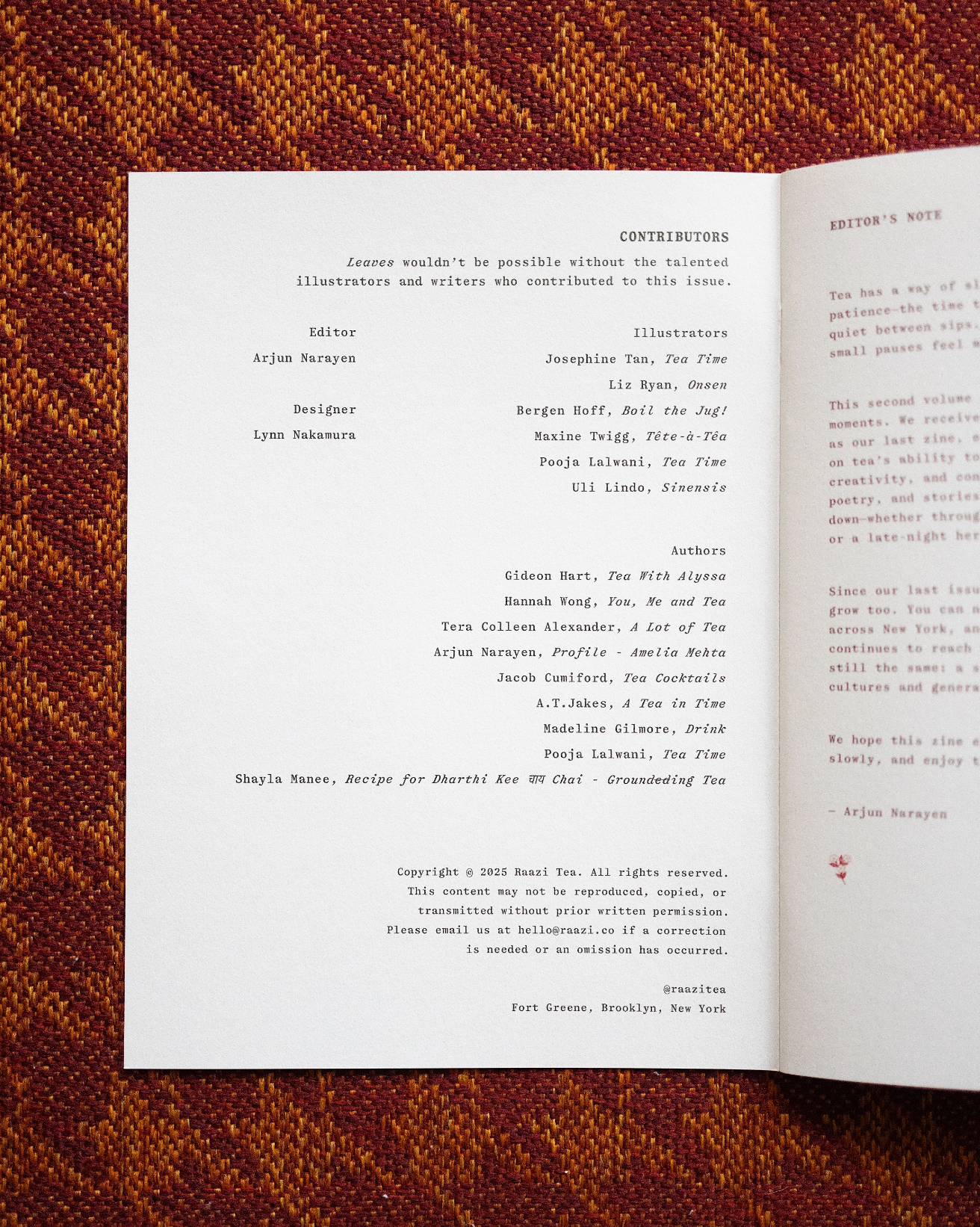 Leaves Volume 2