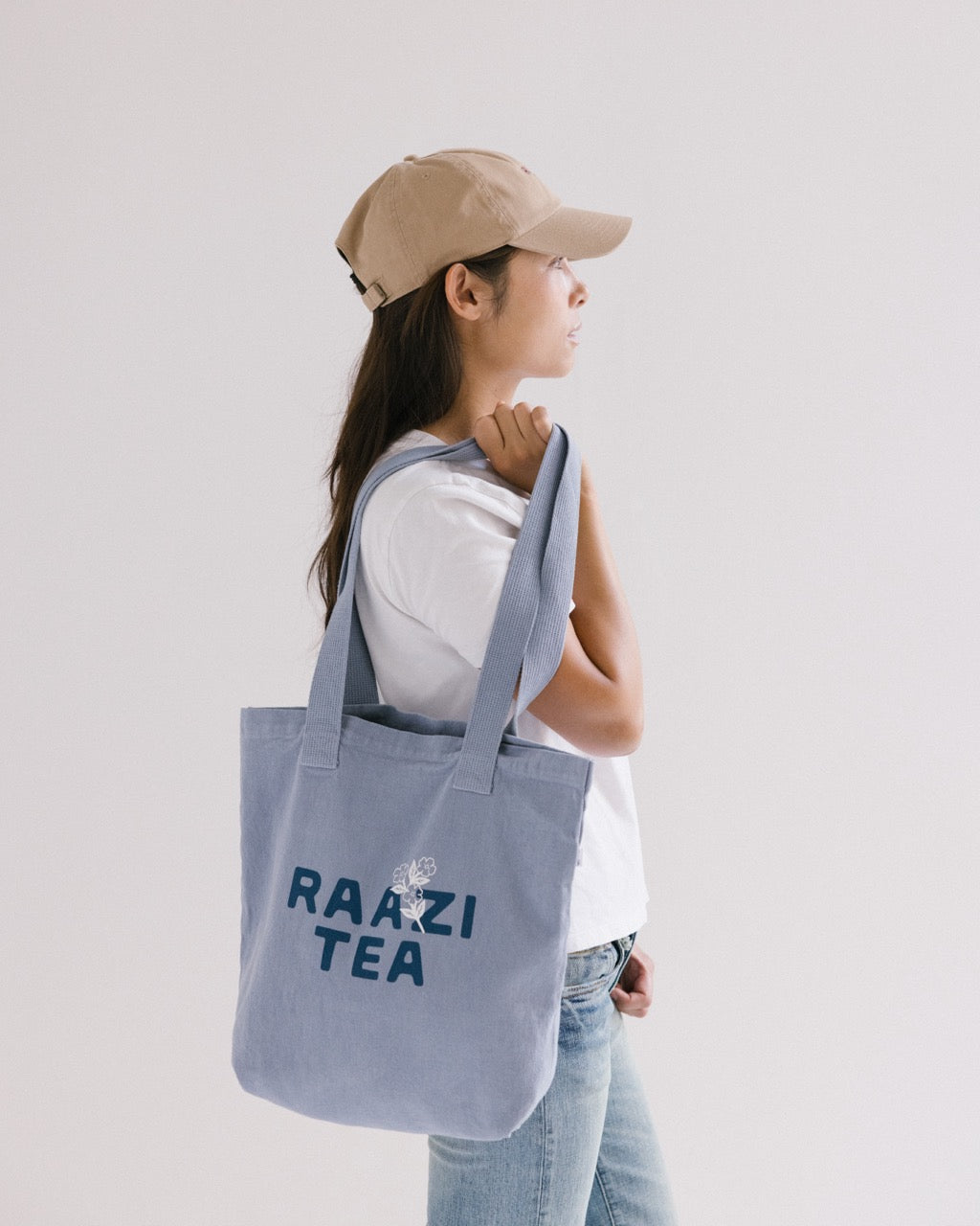 Raazi Blue Tote Bag