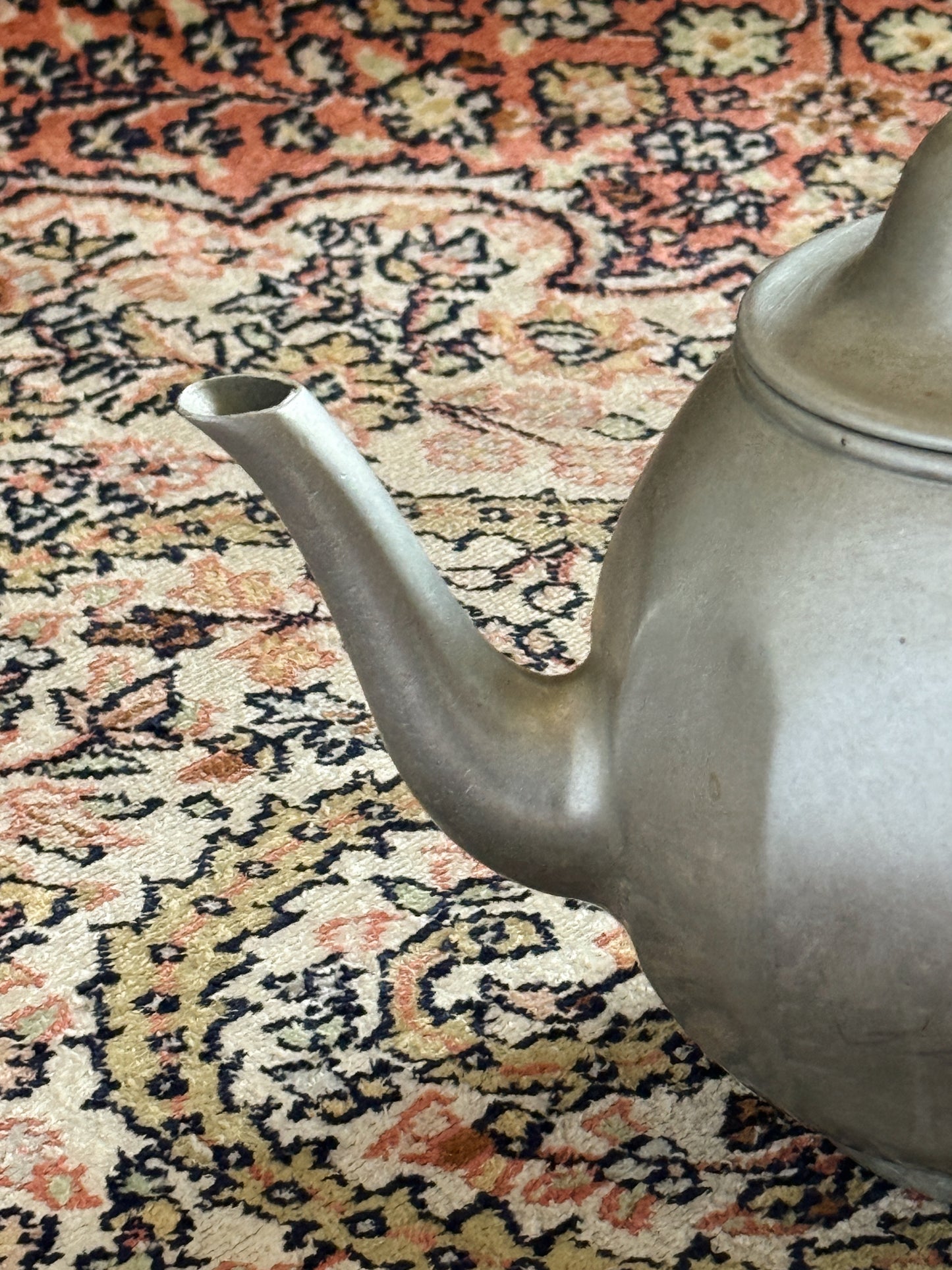 Aluminum 1920's Teapot