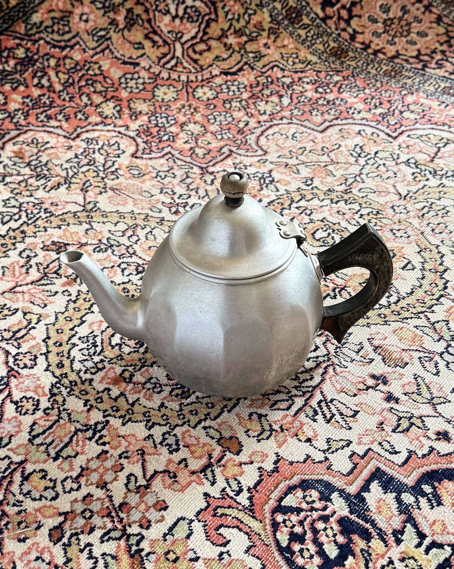 Aluminum 1920's Teapot