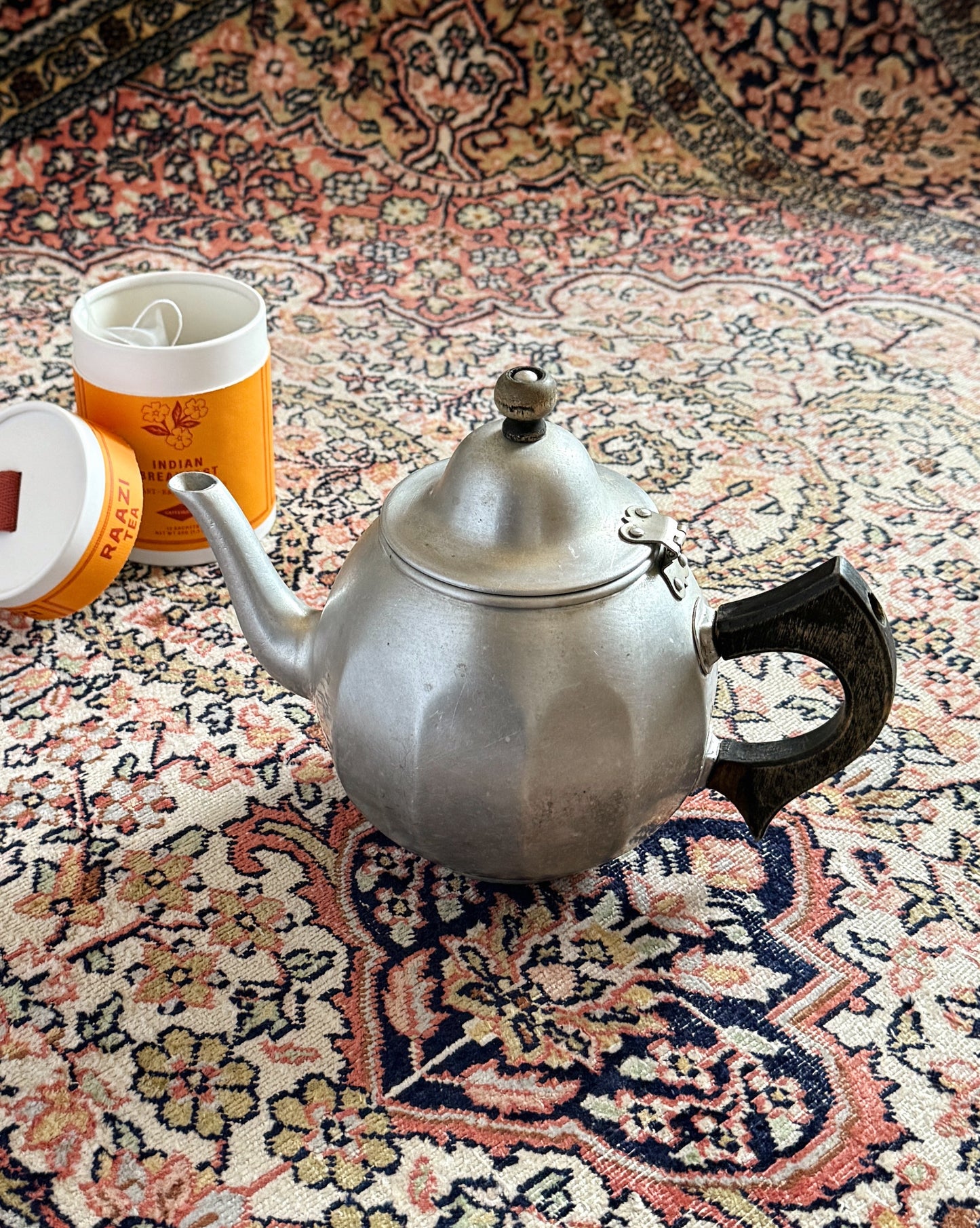 Aluminum 1920's Teapot