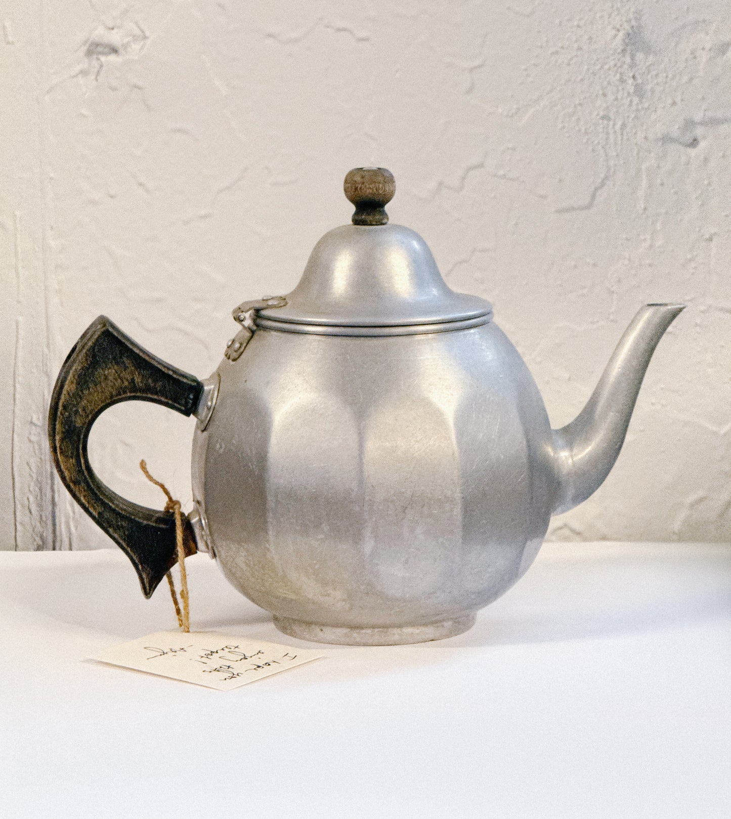 Aluminum 1920's Teapot
