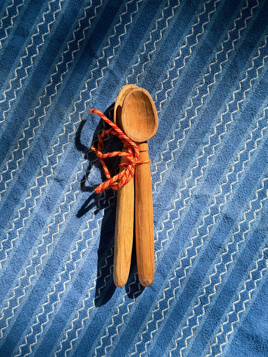 Hand-Carved Teaspoons